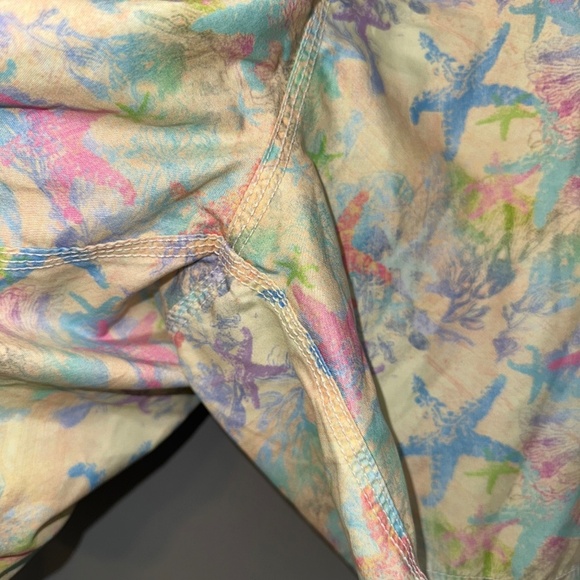 Michaels Pastel Starfish Multicolor Swim Trunks Shorts Size XL - Picture 2 of 6